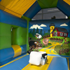 Springkussen Boerderij Multifun Midi