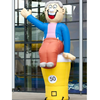 Abraham op bierglas 3,8 meter
