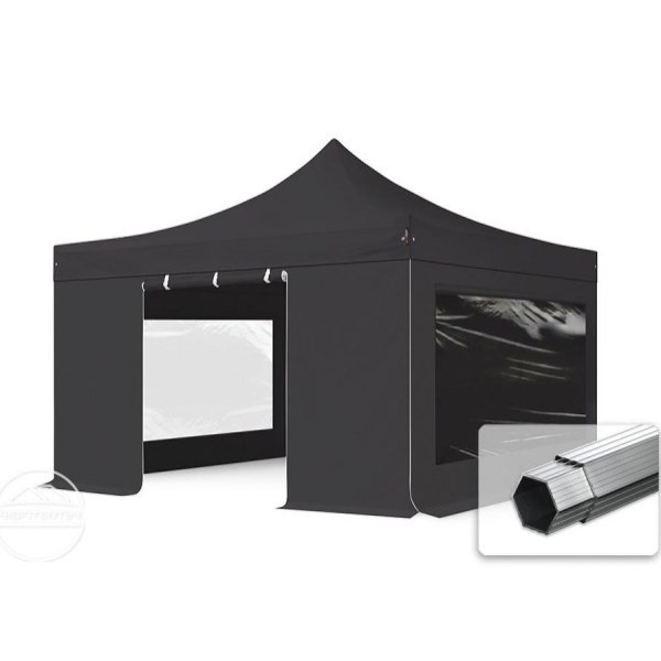 Easy-up tent 4x4 meter