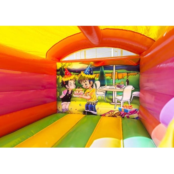 Springkussen Feest (Mini met Dak)
